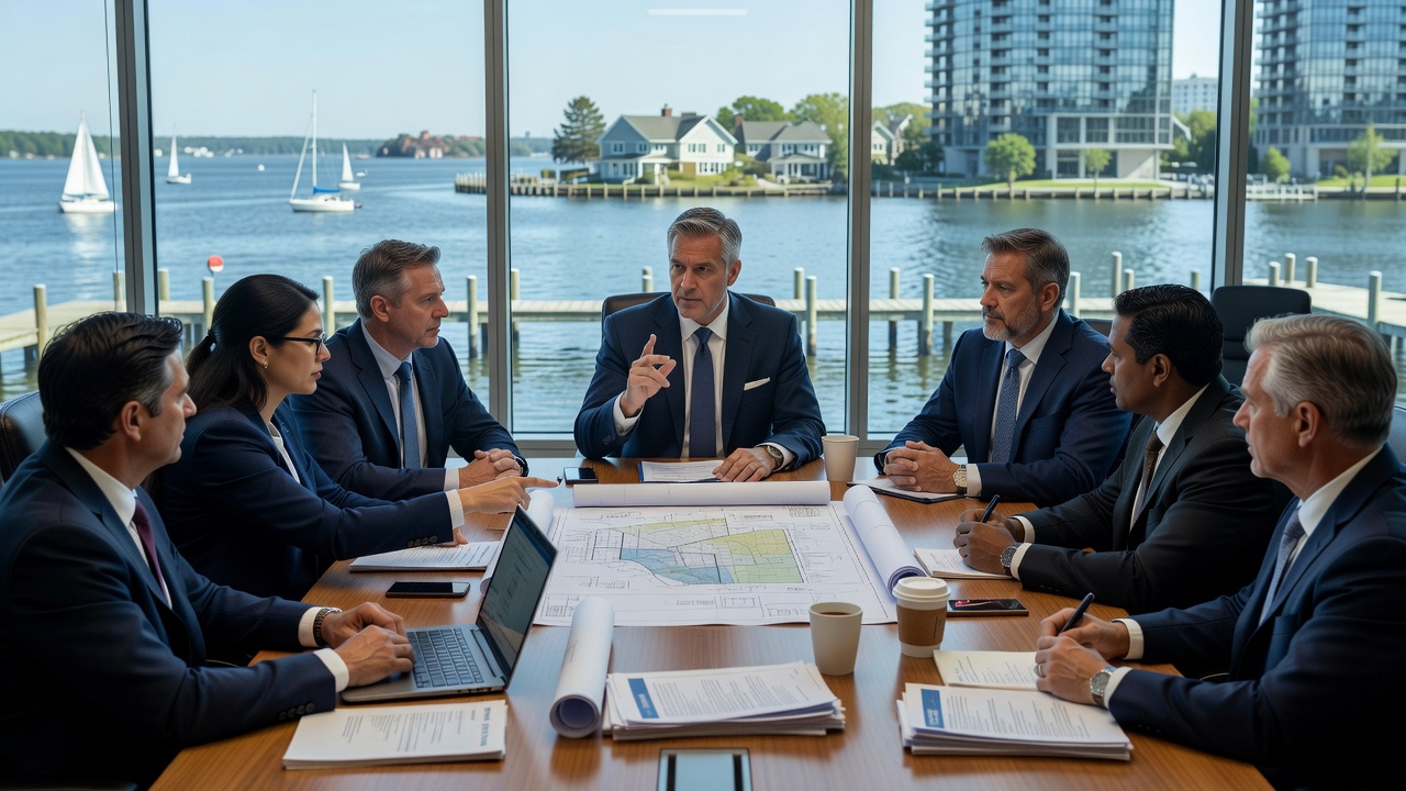 Pinebrook Council Debates Waterfront Zoning Changes